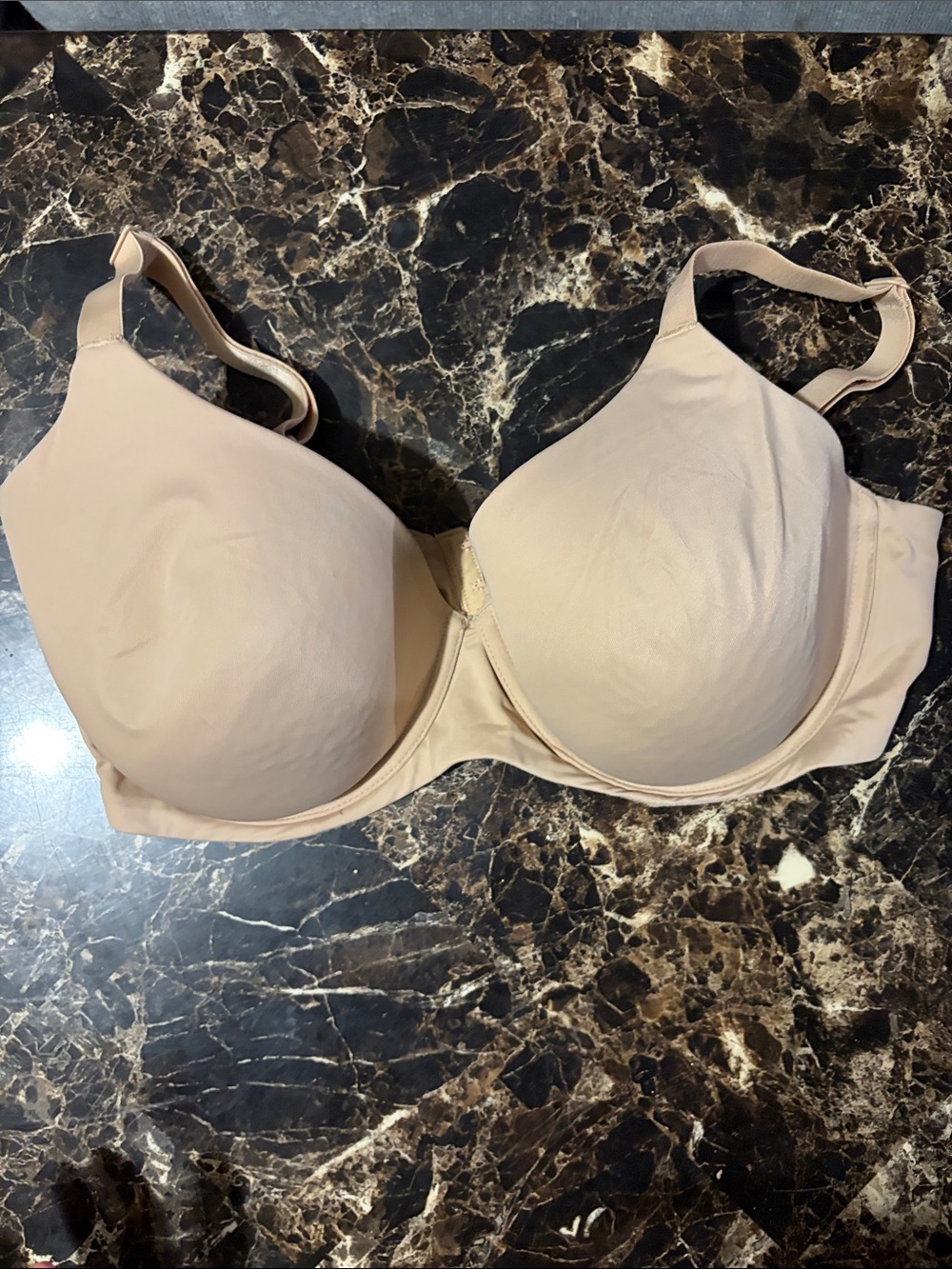 Auden Nude/Beige Full-Coverage T-Shirt Bra